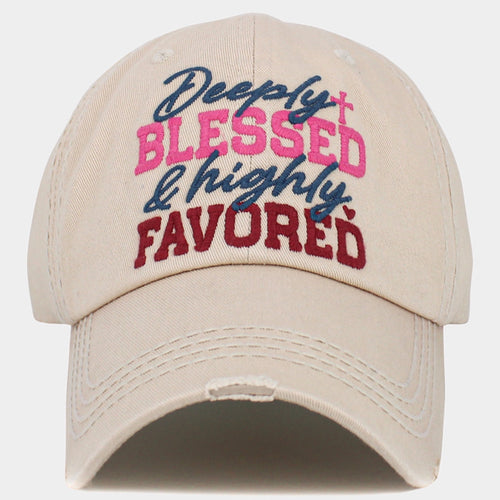 Highly Favored Baseball Cap