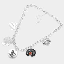 Load image into Gallery viewer, Black Girl Magic Charm Necklace