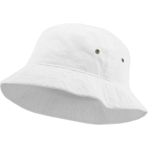 White Bucket Hat
