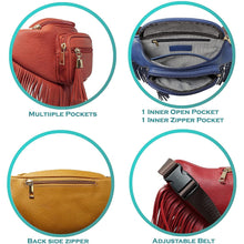 Load image into Gallery viewer, Fringe Fanny Pack