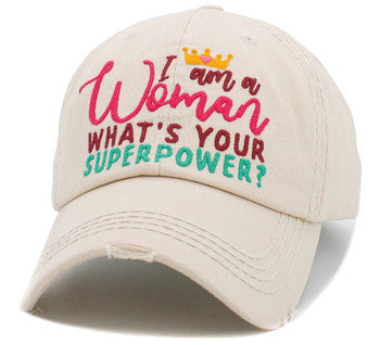 What’s Your Superpower Baseball Cap