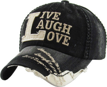 Live Laugh Love Baseball Cap