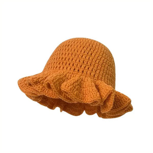 Orange Crochet Hat
