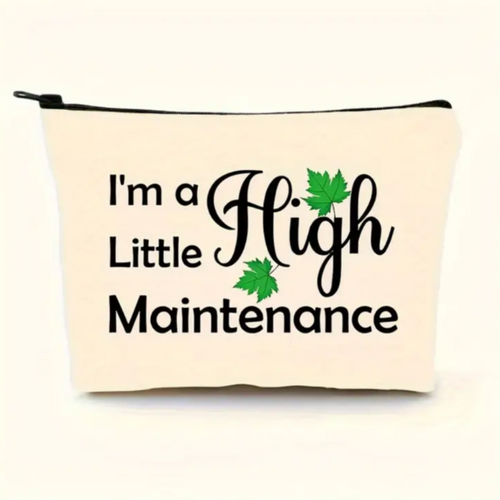 High Maintenance Cosmetic Pouch