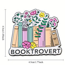 Load image into Gallery viewer, Booktrovert Enamel Pin
