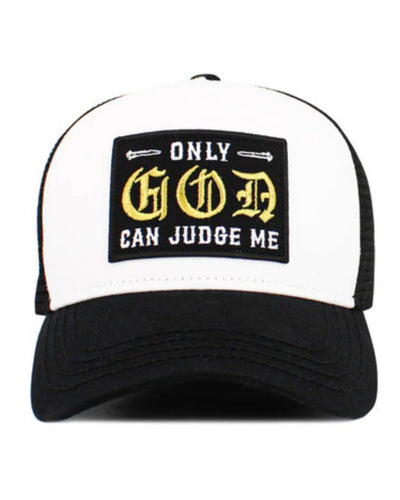 Only God Can Judge Me Mesh Snapback