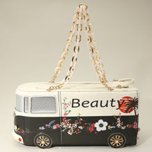Load image into Gallery viewer, Floral Beauty Bus Handbag