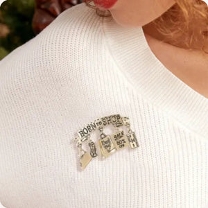 Born to Shop Charm Pin