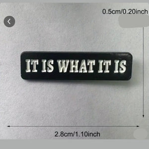 It Is What It Is  Enamel Pin