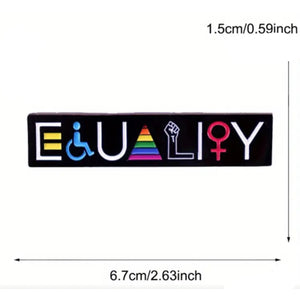 Equality Enamel Pin