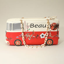 Load image into Gallery viewer, Floral Beauty Bus Handbag