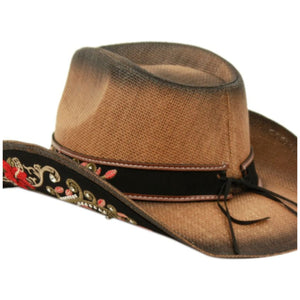 Moldable Straw Cowboy Hat