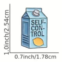 Load image into Gallery viewer, Have Some Self Control Enamel Pin