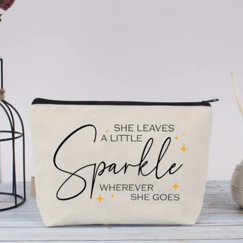 Sparkle Cosmetic Pouch