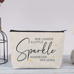 Sparkle Cosmetic Pouch