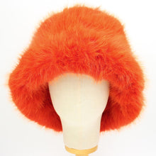 Load image into Gallery viewer, Luxe Plush Faux Fur Bucket Hat