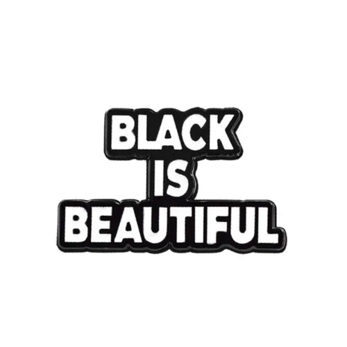 Black is Beautiful Enamel Pin