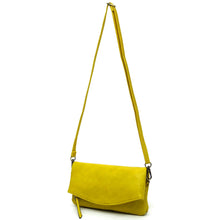 Load image into Gallery viewer, Yellow Envelope Clutch/Crossbody