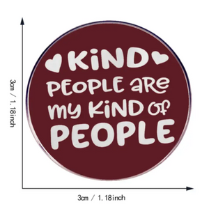 Kind People Enamel Pin