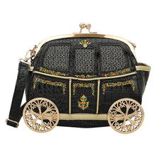 Load image into Gallery viewer, Vintage Carriage-Shaped Crossbody Handbag