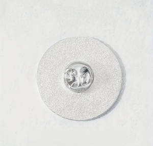 Not Interested Enamel Pin