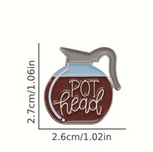 Load image into Gallery viewer, Pot Head Enamel Pin