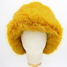 Load image into Gallery viewer, Luxe Plush Faux Fur Bucket Hat