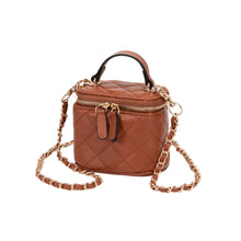 Load image into Gallery viewer, Quilted Mini Vanity Crossbody Bag