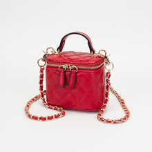 Load image into Gallery viewer, Quilted Mini Vanity Crossbody Bag