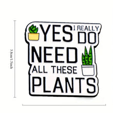 Load image into Gallery viewer, Plants Enamel Pin