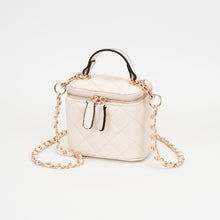 Load image into Gallery viewer, Quilted Mini Vanity Crossbody Bag