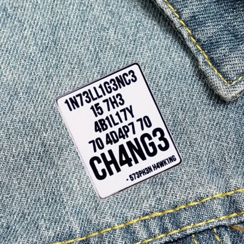 Adaptability Enamel Pin