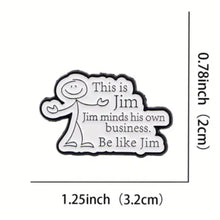 Load image into Gallery viewer, Mind Your Business Enamel Pin