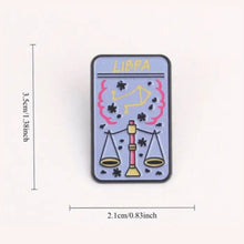Load image into Gallery viewer, Libra Enamel Pin
