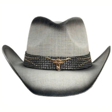Load image into Gallery viewer, Moldable Straw Cowboy Hat