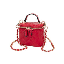 Load image into Gallery viewer, Quilted Mini Vanity Crossbody Bag