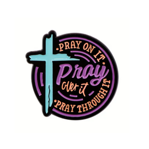 Pray Enamel Pin