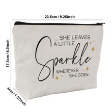 Load image into Gallery viewer, Sparkle Cosmetic Pouch