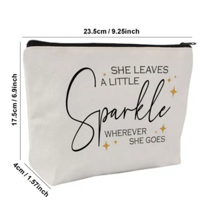 Sparkle Cosmetic Pouch
