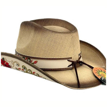 Load image into Gallery viewer, Moldable Straw Cowboy Hat