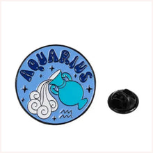 Load image into Gallery viewer, Aquarius Enamel Pin