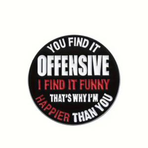 Offensive Enamel Pin