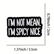 Load image into Gallery viewer, Spicy Nice Enamel Pin