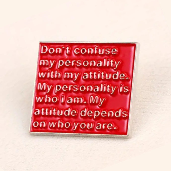 What if it All Works Out Enamel Pin