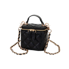 Load image into Gallery viewer, Quilted Mini Vanity Crossbody Bag