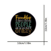 Load image into Gallery viewer, Friendship Enamel Pin