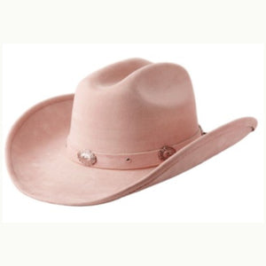 Moldable Faux Suede Cowboy Hat