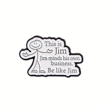 Load image into Gallery viewer, Mind Your Business Enamel Pin