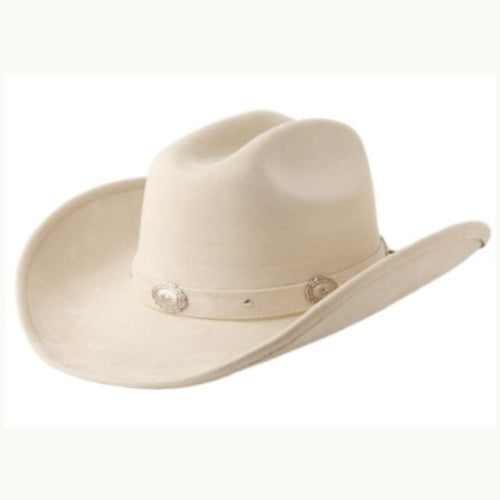 Moldable Faux Suede Cowboy Hat