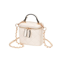 Load image into Gallery viewer, Quilted Mini Vanity Crossbody Bag